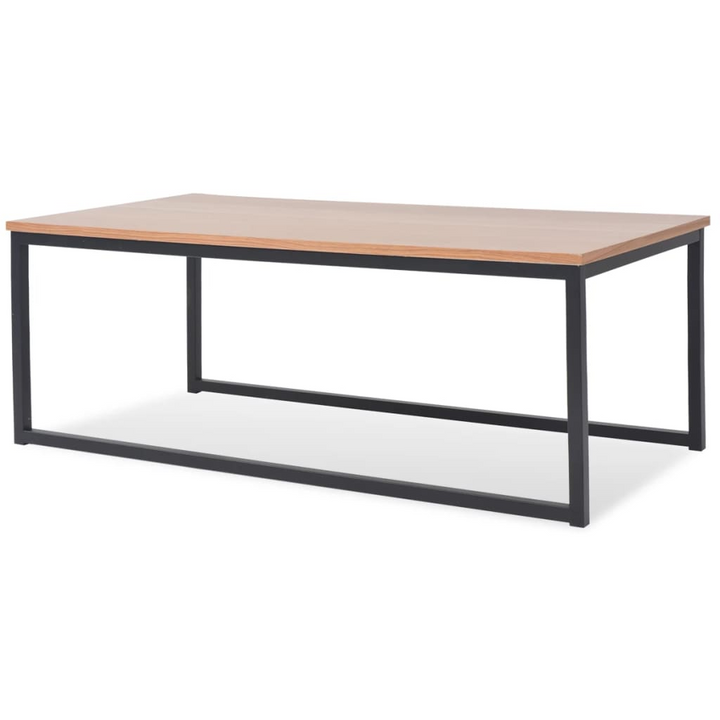 3-Piece Coffee Table Set - Modern Ash Wood & Steel, Space-Saving Design - Premium  from Home Treasures - Just £247.99! Shop now at Home Treasures