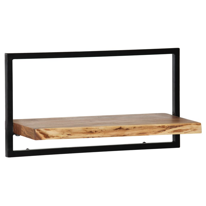 Wall Shelf Set - 5 Pieces Acacia Wood & Industrial Steel - Durable & Stylish Storage - Premium  from Home Treasures - Just £148.99! Shop now at Home Treasures