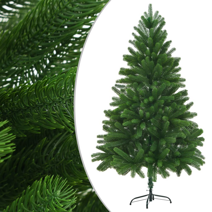 210cm Faux Christmas Tree with Lifelike Needles - Green, Realistic and Durable Holiday Decor - Premium  from Home Treasures - Just £163.99! Shop now at Home Treasures