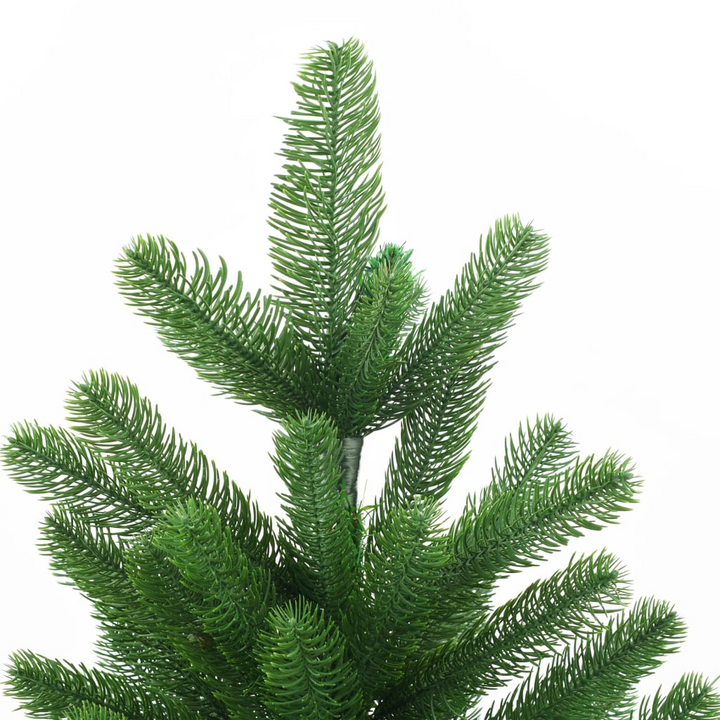 210cm Faux Christmas Tree with Lifelike Needles - Green, Realistic and Durable Holiday Decor - Premium  from Home Treasures - Just £163.99! Shop now at Home Treasures