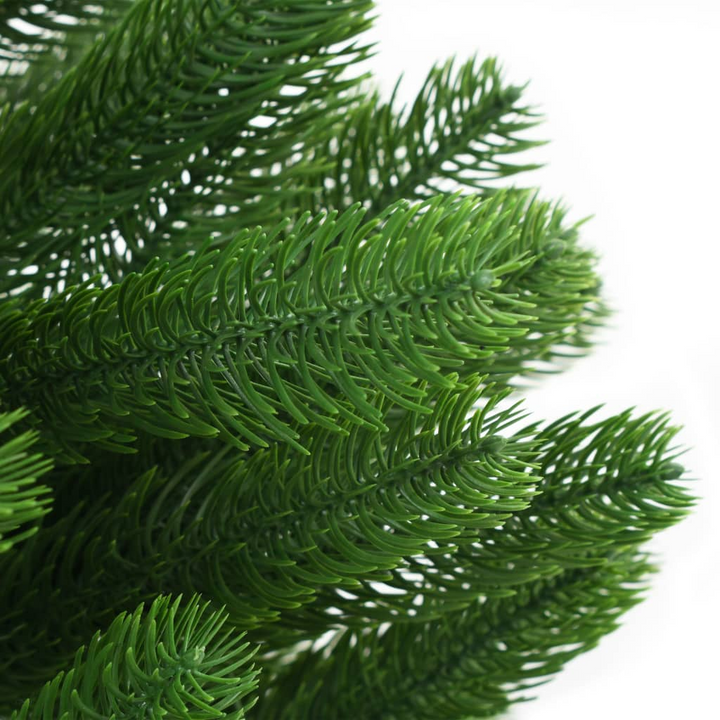 210cm Faux Christmas Tree with Lifelike Needles - Green, Realistic and Durable Holiday Decor - Premium  from Home Treasures - Just £163.99! Shop now at Home Treasures