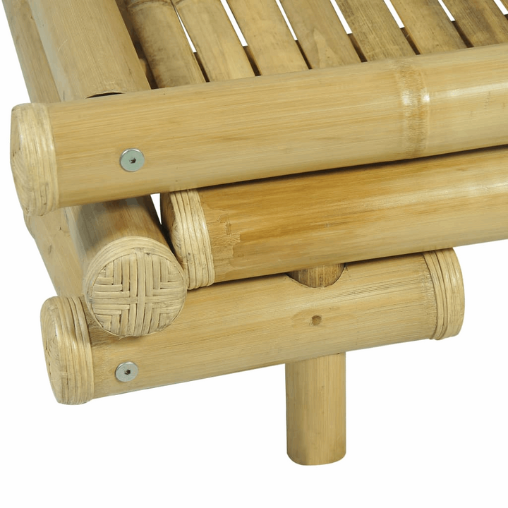 Eco-Friendly Bamboo Bed Frame 140 x 200cm - Sturdy, Sustainable, and Stylish - Premium Beds, Frames &amp; Bases from Home Treasures - Just £1079.99! Shop now at Home Treasures