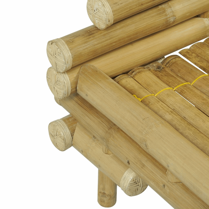 Eco-Friendly Bamboo Bed Frame 140 x 200cm - Sturdy, Sustainable, and Stylish - Premium Beds, Frames &amp; Bases from Home Treasures - Just £1079.99! Shop now at Home Treasures