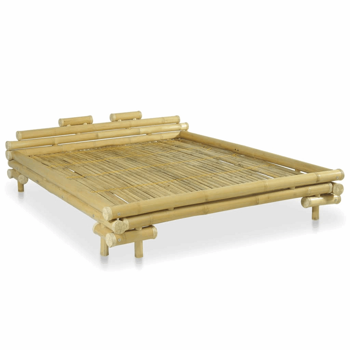 Eco-Friendly Bamboo Bed Frame 160 x 200cm – Natural, Durable, and Stylish Bedding Solution - Premium  from Home Treasures - Just £1092.99! Shop now at Home Treasures