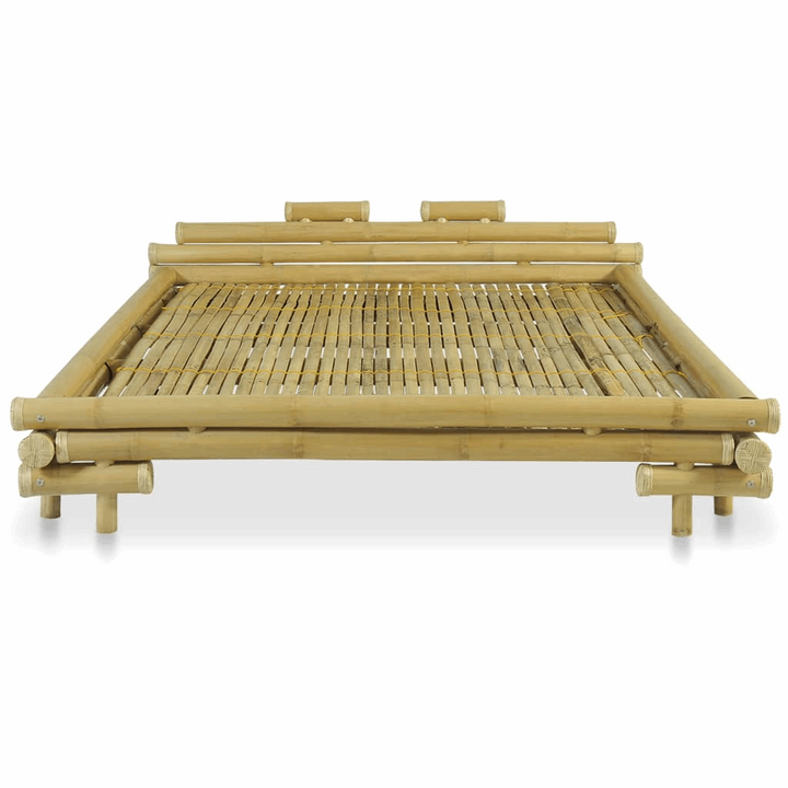 Eco-Friendly Bamboo Bed Frame 160 x 200cm – Natural, Durable, and Stylish Bedding Solution - Premium  from Home Treasures - Just £1092.99! Shop now at Home Treasures