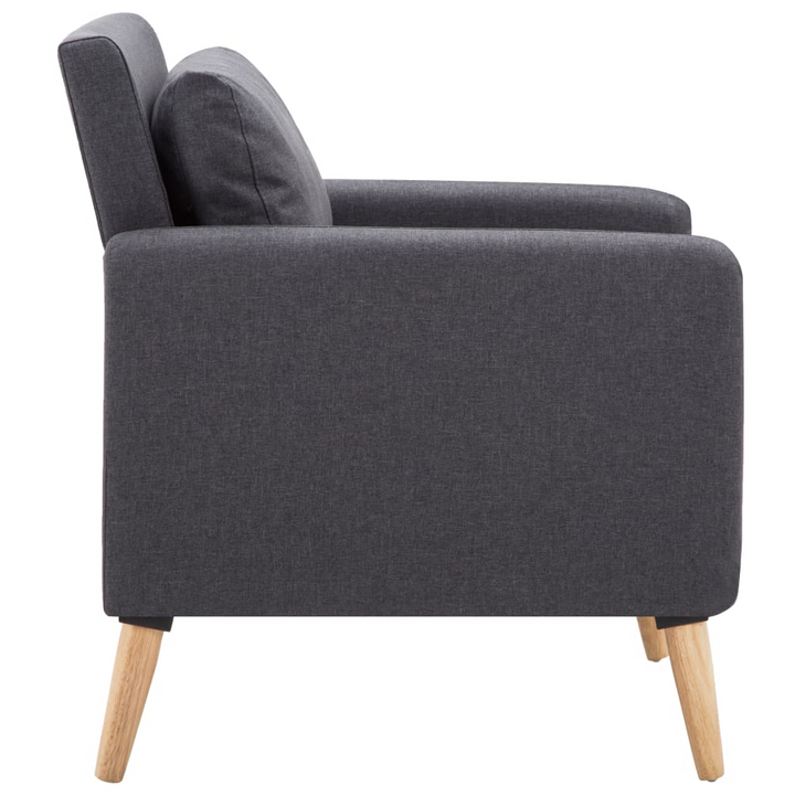 Modern Style Dark Grey Armchair - Scandinavian Design, Comfortable Upholstery, Easy Assembly - Premium  from Home Treasures - Just £204.99! Shop now at Home Treasures