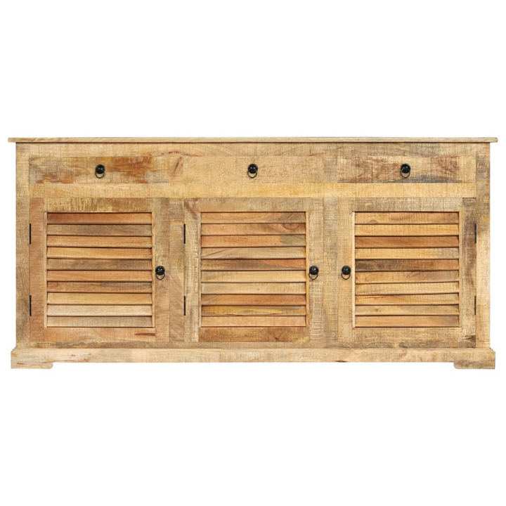 Solid Mango Wood Side Cabinet - 170 x 38 x 80 cm | Rustic Charm, Ample Storage & No Assembly Required - Premium  from Home Treasures - Just £1303.99! Shop now at Home Treasures