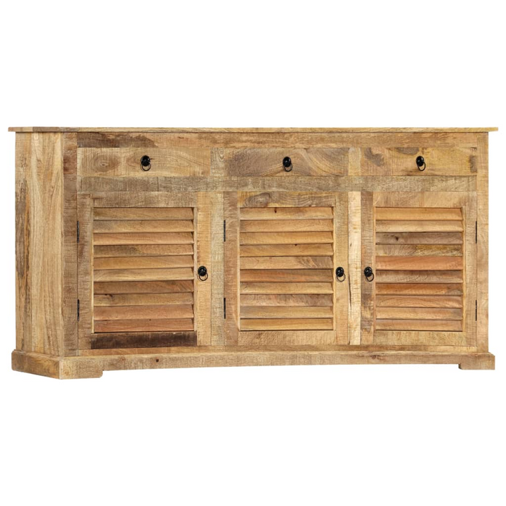 Solid Mango Wood Side Cabinet - 170 x 38 x 80 cm | Rustic Charm, Ample Storage & No Assembly Required - Premium  from Home Treasures - Just £1303.99! Shop now at Home Treasures