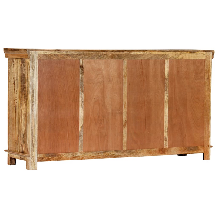 Rustic Solid Mango Wood Sideboard with 4 Drawers – Handcrafted Indian Style 160 x 40 x 85cm - Premium  from Home Treasures - Just £1058.99! Shop now at Home Treasures