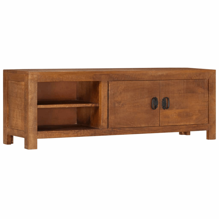 Vintage Charm Solid Mango Wood TV Cabinet - 120x40x30 cm | Durable and Stylish TV Stand - Premium  from Home Treasures - Just £193.99! Shop now at Home Treasures