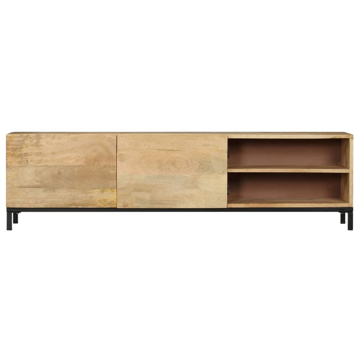 Antique Style Solid Mango Wood TV Cabinet - 145 x 30 x 41 cm | Vintage Charm & Durable Craftsmanship - Premium  from Home Treasures - Just £270.99! Shop now at Home Treasures