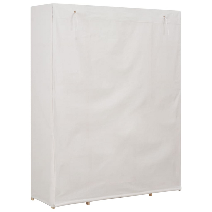 Fabric Wardrobe in White – 135x40x170 cm | Durable & Stylish Closet Organizer - Premium  from Home Treasures - Just £181.99! Shop now at Home Treasures