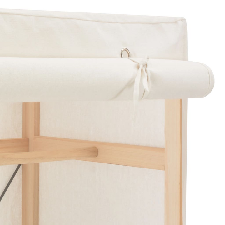 Fabric Wardrobe in White - Elegant Storage Solution, 79x40x170 cm - Premium  from Home Treasures - Just £123.99! Shop now at Home Treasures