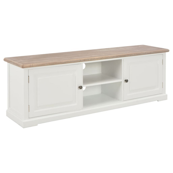 Elegant Style TV Cabinet in White - Sleek Modern Storage Solution, 120 x 30 x 40 cm - Premium  from Home Treasures - Just £237.99! Shop now at Home Treasures