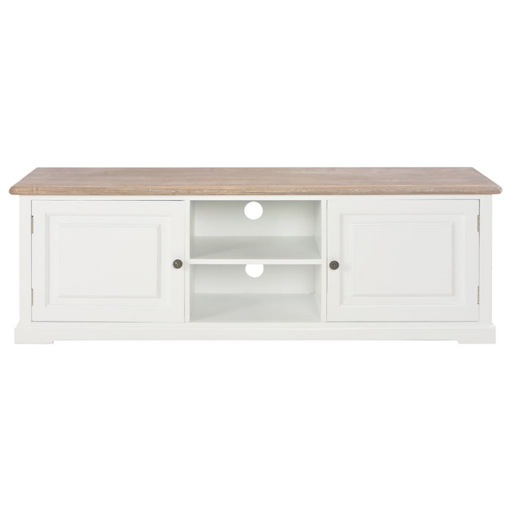 Elegant Style TV Cabinet in White - Sleek Modern Storage Solution, 120 x 30 x 40 cm - Premium  from Home Treasures - Just £237.99! Shop now at Home Treasures