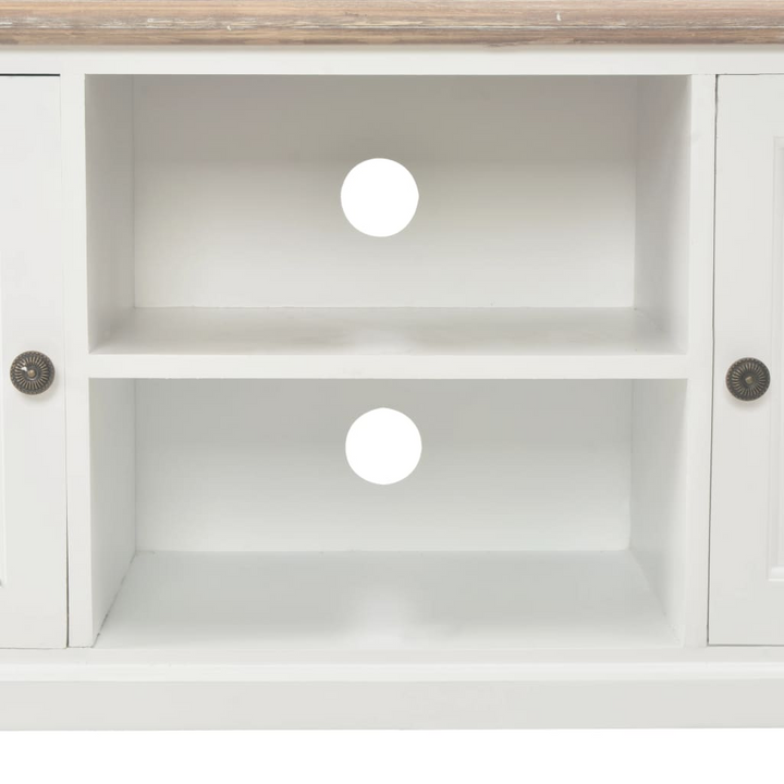 Elegant Style TV Cabinet in White - Sleek Modern Storage Solution, 120 x 30 x 40 cm - Premium  from Home Treasures - Just £237.99! Shop now at Home Treasures