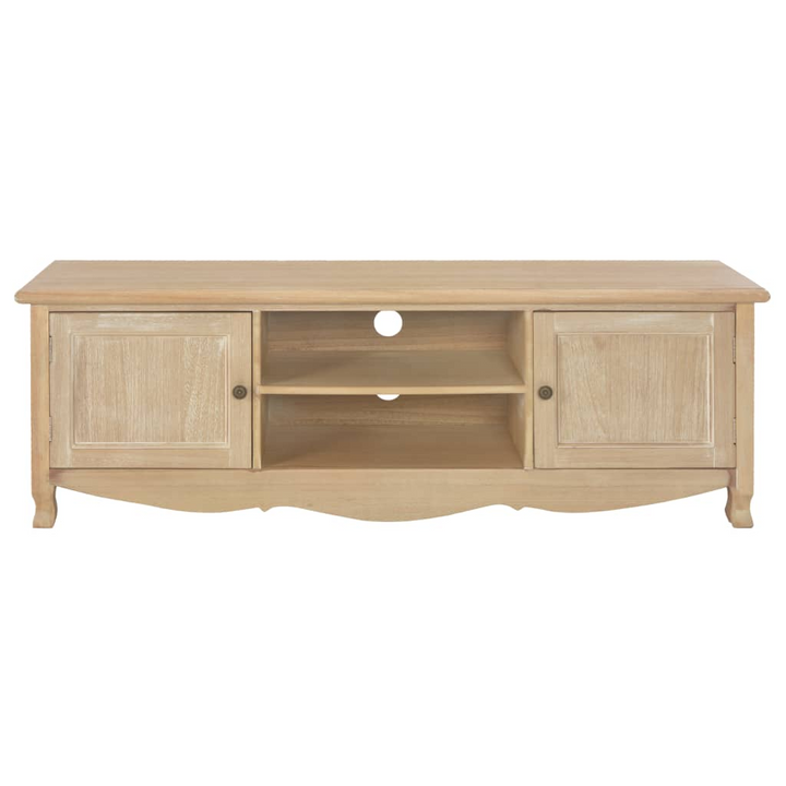 Solid Pine TV Cabinet - Natural Wood Finish | 120 x 30 x 40 cm | Modern & Practical Design - Premium  from Home Treasures - Just £201.99! Shop now at Home Treasures