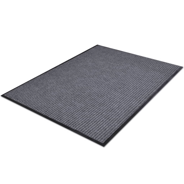 PVC Door Mats - 4 Piece Set, Non-Skid, Easy Clean, 90x60 cm, Grey | Perfect for Home & Office - Premium  from Home Treasures - Just £92.99! Shop now at Home Treasures