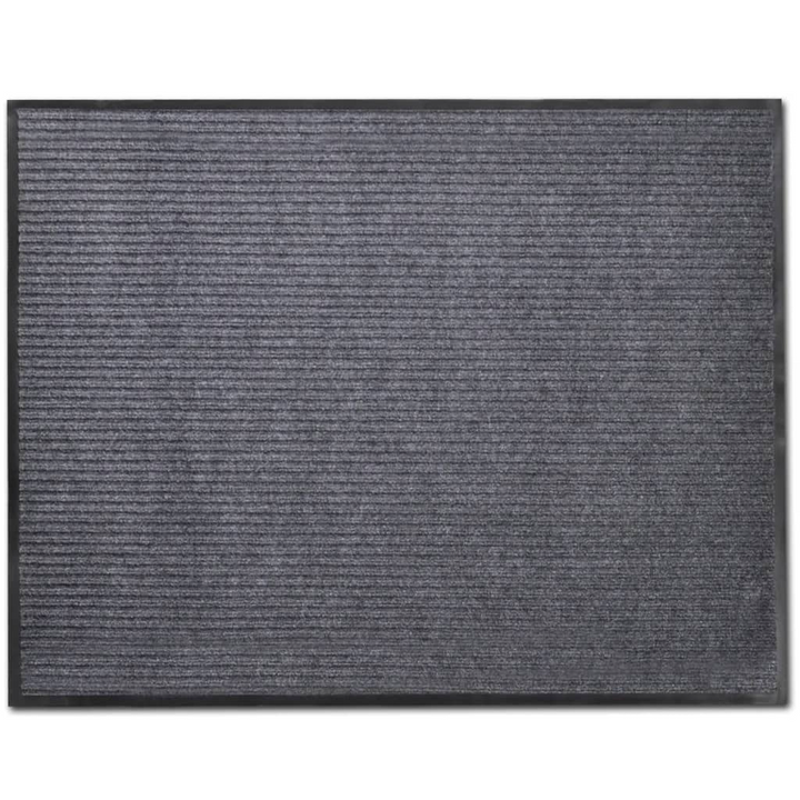 PVC Door Mats - 4 Piece Set, Non-Skid, Easy Clean, 90x60 cm, Grey | Perfect for Home & Office - Premium  from Home Treasures - Just £92.99! Shop now at Home Treasures