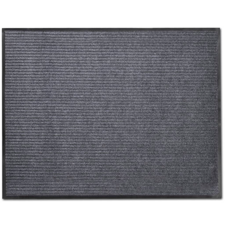 Set of 2 Grey PVC Door Mats 90x60 cm – Non-Slip, Easy to Clean, Durable - Premium  from Home Treasures - Just £46.99! Shop now at Home Treasures