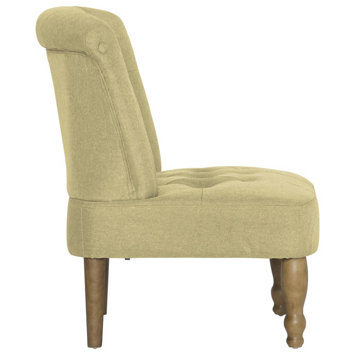 Elegant Green French Chairs - Set of 2 | Stylish Home Furniture with Solid Wood Legs - Premium  from Home Treasures - Just £219.99! Shop now at Home Treasures