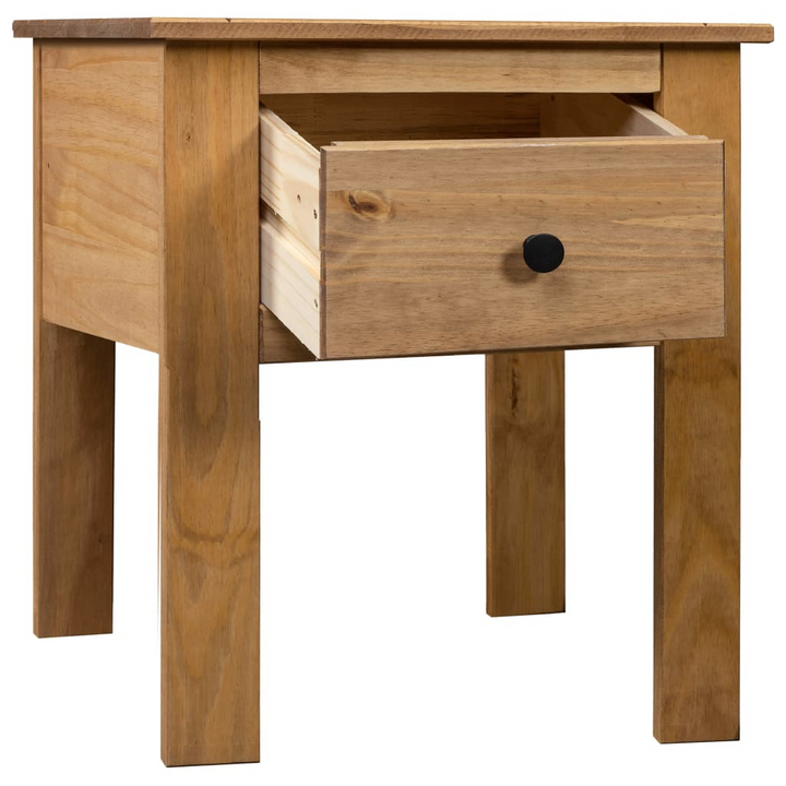 PANAMA Bedside Cabinet 46x40x57 cm Solid Pine Wood - Elegant & Durable Nightstand - Premium  from Home Treasures - Just £53.99! Shop now at Home Treasures