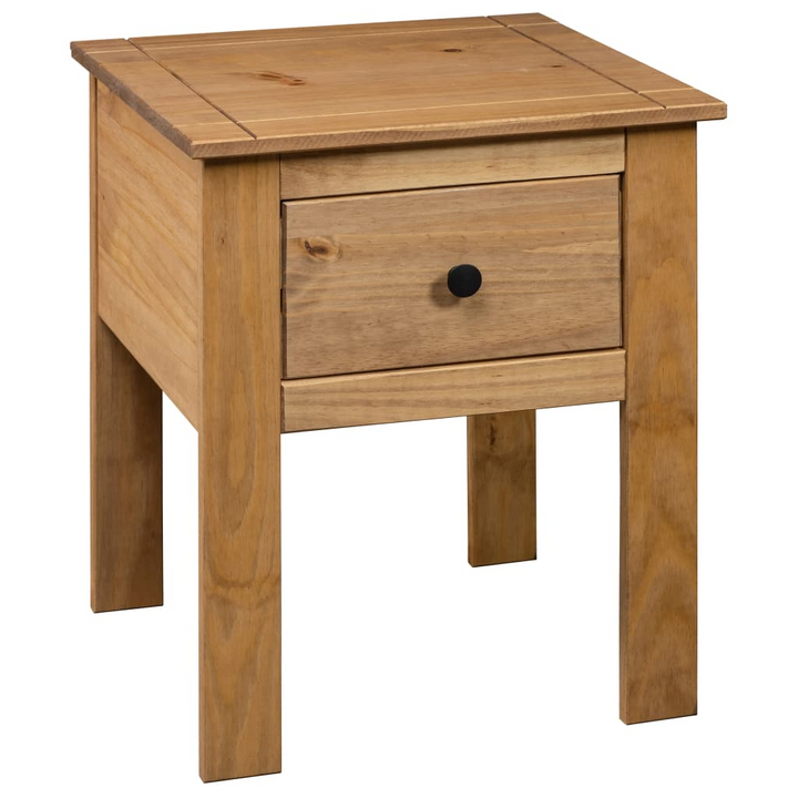 PANAMA Bedside Cabinet 46x40x57 cm Solid Pine Wood - Elegant & Durable Nightstand - Premium  from Home Treasures - Just £53.99! Shop now at Home Treasures