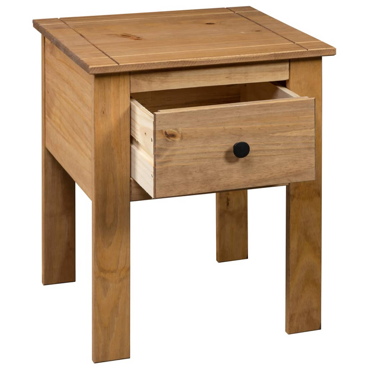 PANAMA Bedside Cabinet 46x40x57 cm Solid Pine Wood - Elegant & Durable Nightstand - Premium  from Home Treasures - Just £53.99! Shop now at Home Treasures