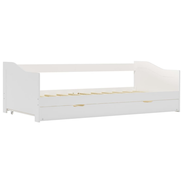 Pinewood Pull-Out Sofa Bed Frame in White - 90x200cm | Space-Saving & Stylish - Premium  from Home Treasures - Just £273.99! Shop now at Home Treasures