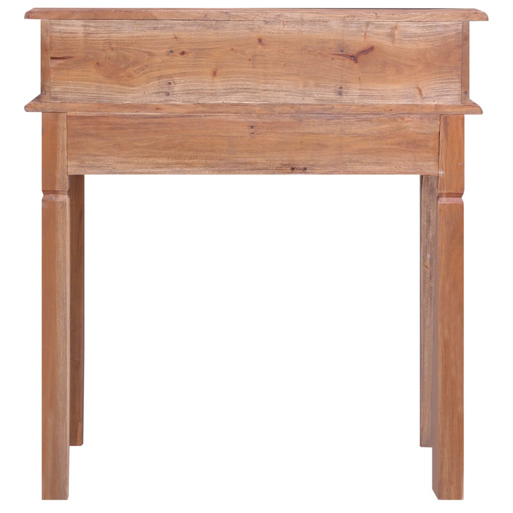 Rustic Solid Reclaimed Wood Writing Desk with Drawers - 90 x 50 x 101cm, Eco-Friendly & Stylish - Premium  from Home Treasures - Just £251.99! Shop now at Home Treasures