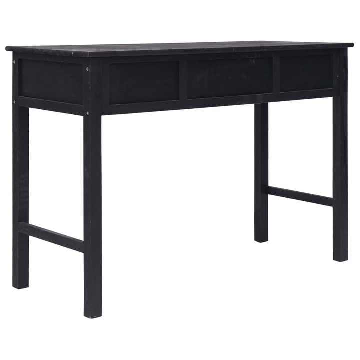 Elegant Black Wooden Console Table - 110 x 45 x 76 cm | Stylish & Versatile Home Furniture - Premium  from Home Treasures - Just £103.99! Shop now at Home Treasures