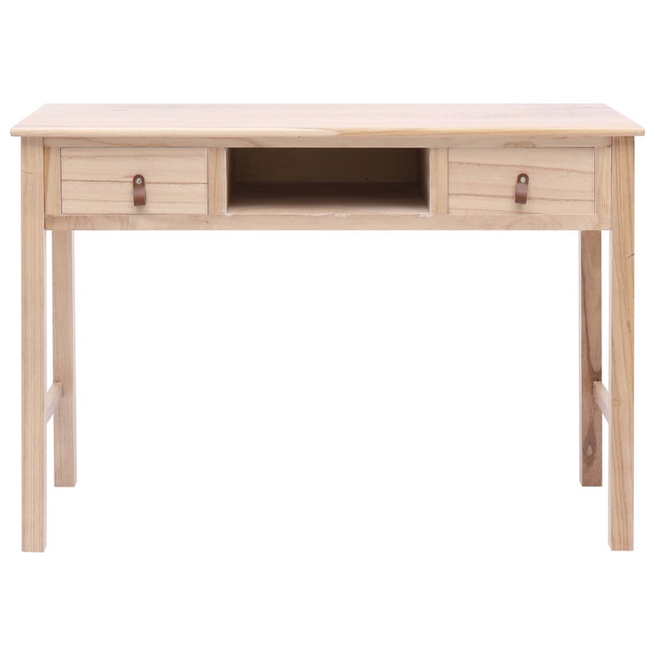 Natural Writing Desk - 110 x 45 x 76 cm | Vintage Charm, Durable Build, Multi-Functional - Premium  from Home Treasures - Just £157.99! Shop now at Home Treasures