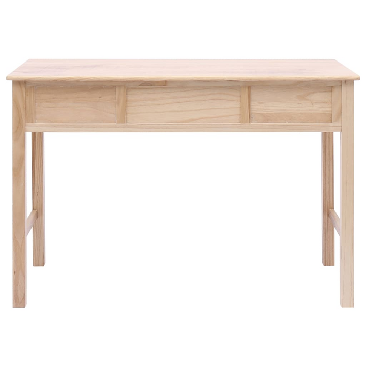 Natural Writing Desk - 110 x 45 x 76 cm | Vintage Charm, Durable Build, Multi-Functional - Premium  from Home Treasures - Just £157.99! Shop now at Home Treasures