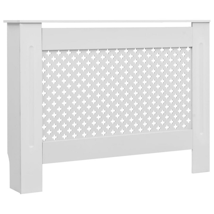 Stylish White Radiator Cover MDF 112x19x81.5 cm - Perfect for Any Room - Premium  from Home Treasures - Just £134.99! Shop now at Home Treasures