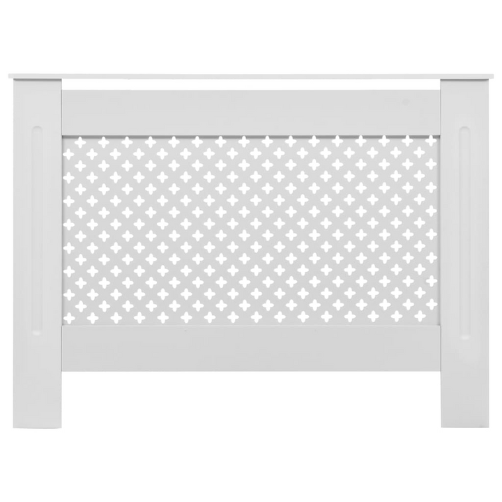 Stylish White Radiator Cover MDF 112x19x81.5 cm - Perfect for Any Room - Premium  from Home Treasures - Just £134.99! Shop now at Home Treasures