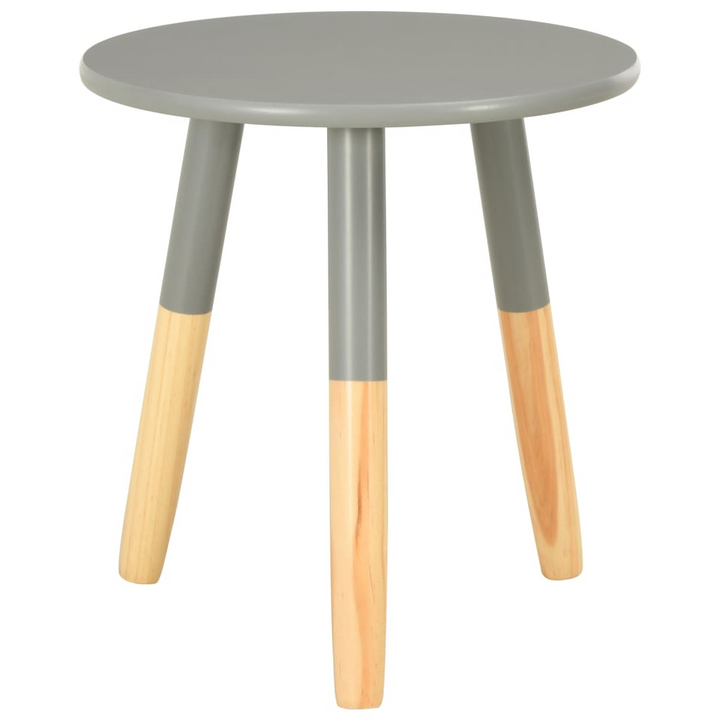 Elegant Solid Pine Side Tables, Set of 2 in Grey - Scandinavian Design, Multi-functional, Durable - Premium  from Home Treasures - Just £52.99! Shop now at Home Treasures