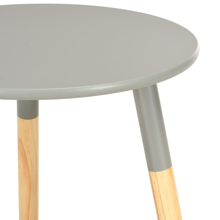 Elegant Solid Pine Side Tables, Set of 2 in Grey - Scandinavian Design, Multi-functional, Durable - Premium  from Home Treasures - Just £52.99! Shop now at Home Treasures