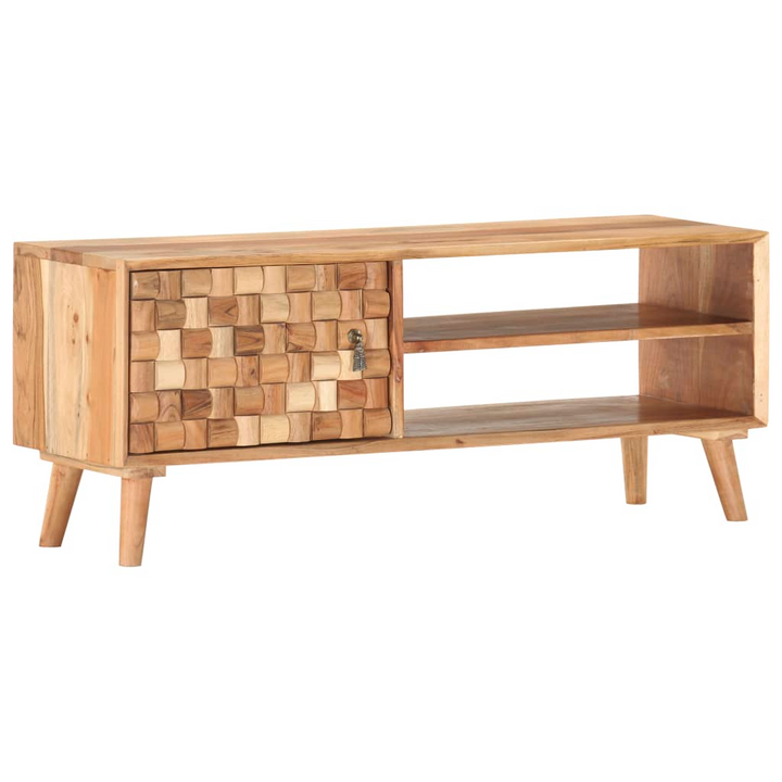 Solid Acacia Wood TV Cabinet - Elegant and Durable Storage Solution for Your Living Room - Premium  from Home Treasures - Just £141.99! Shop now at Home Treasures