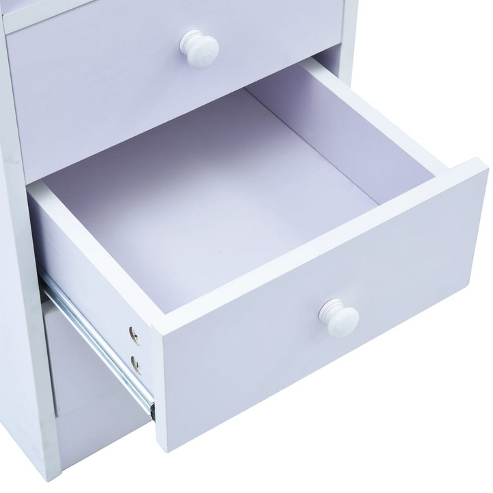 Adjustable Children's Tiltable Drawing and Study Desk - White (100 x 55 x 73-87 cm) with Storage Drawers and Shelf - Premium  from Home Treasures - Just £141.99! Shop now at Home Treasures