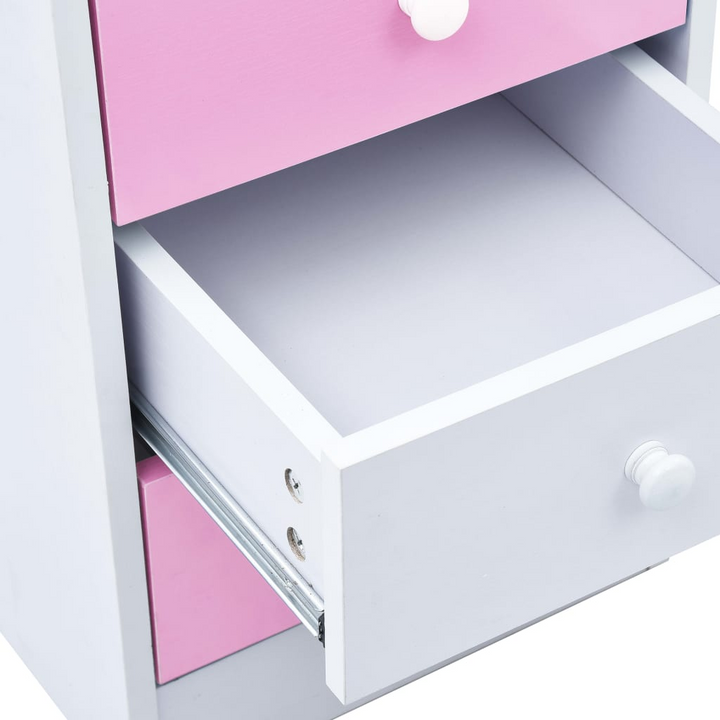 Adjustable Children's Drawing and Study Desk - Pink & White, 100 x 55 x (73-87) cm | Perfect for Study, Reading, and Art - Premium  from Home Treasures - Just £138.99! Shop now at Home Treasures