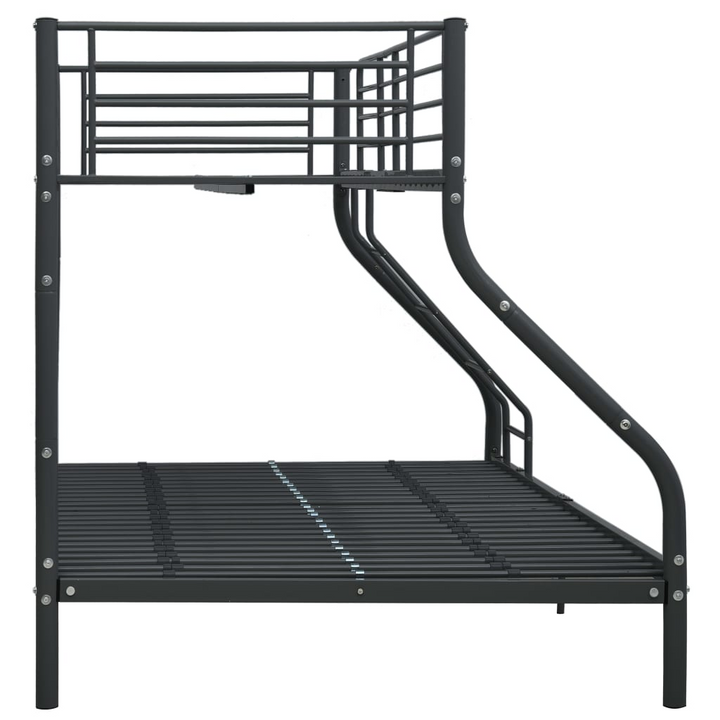 Stylish and Durable Metal Bunk Bed in Black - Space-Saving Comfort - Premium  from Home Treasures - Just £292.99! Shop now at Home Treasures