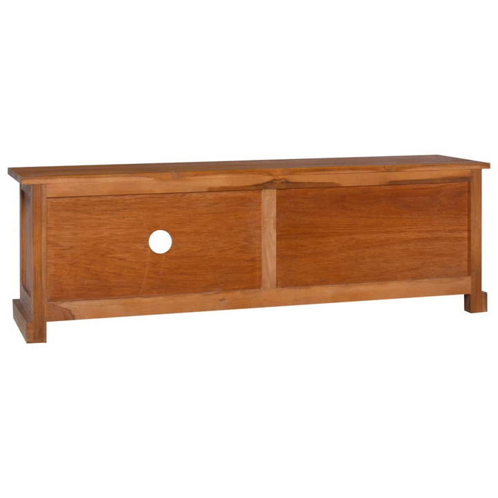 Elegant Teak Wood TV Cabinet - Colonial Style, With Drawer & Open Shelf Storage - Premium  from Home Treasures - Just £116.99! Shop now at Home Treasures