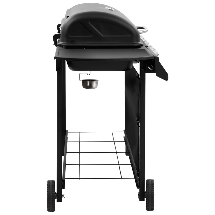 Premium Gas BBQ Grill with 6 Burners - Black | Heavy-Duty Outdoor Cooking Station - Premium BBQ from Home Treasures - Just £243.99! Shop now at Home Treasures