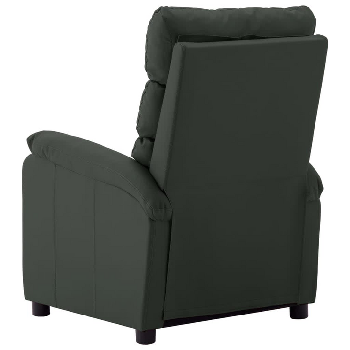 Ultimate Comfort Wing Back Electric Massage Reclining Chair in Grey Faux Leather - Luxury Heated Lounger - Premium  from Home Treasures - Just £321.99! Shop now at Home Treasures