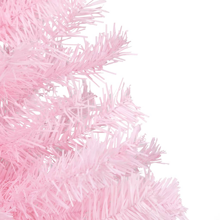 Artificial Pre-lit Christmas Tree with Ball Set - 150 cm Pink PVC Tree with LED Lights and Beautiful Ornaments - Premium  from Home Treasures - Just £70.99! Shop now at Home Treasures