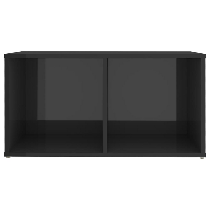 Modern 6 Piece TV Cabinet Set - High Gloss Grey Engineered Wood Entertainment Center - Premium  from Home Treasures - Just £129.99! Shop now at Home Treasures