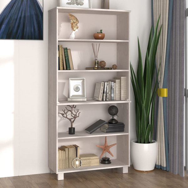 HAMAR Highboard Solid Wood Pine White - Rustic & Stylish Storage Solution - Premium  from Home Treasures - Just £152.99! Shop now at Home Treasures