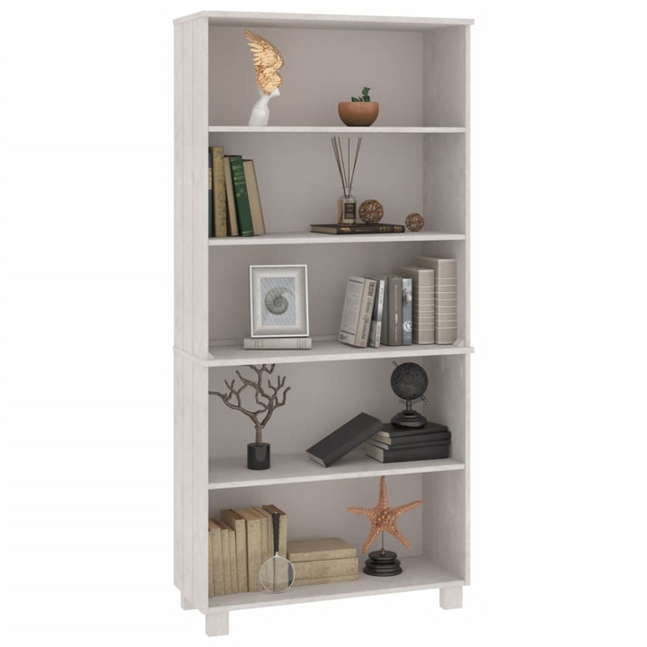 HAMAR Highboard Solid Wood Pine White - Rustic & Stylish Storage Solution - Premium  from Home Treasures - Just £152.99! Shop now at Home Treasures