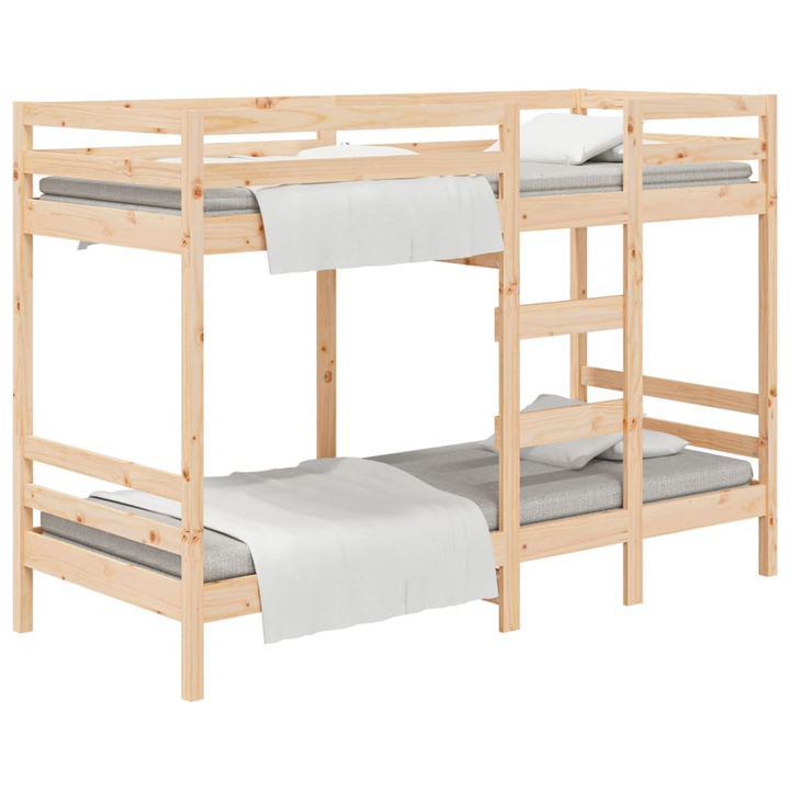 Elegant and Functional Solid Pine Bunk Bed - Space-Saving Solution for Kids' Rooms - 205.5 x 85.5 x 141.5 cm - Premium  from Home Treasures - Just £246.99! Shop now at Home Treasures