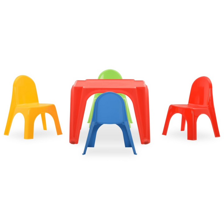 Children's Table and Chair Set - Colorful Kids Furniture for Playrooms, Classrooms, and Bedrooms - Premium  from Home Treasures - Just £70.99! Shop now at Home Treasures